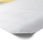 Gemengde raciale meisjes lezen en ontbijt eten poster (Hoek)