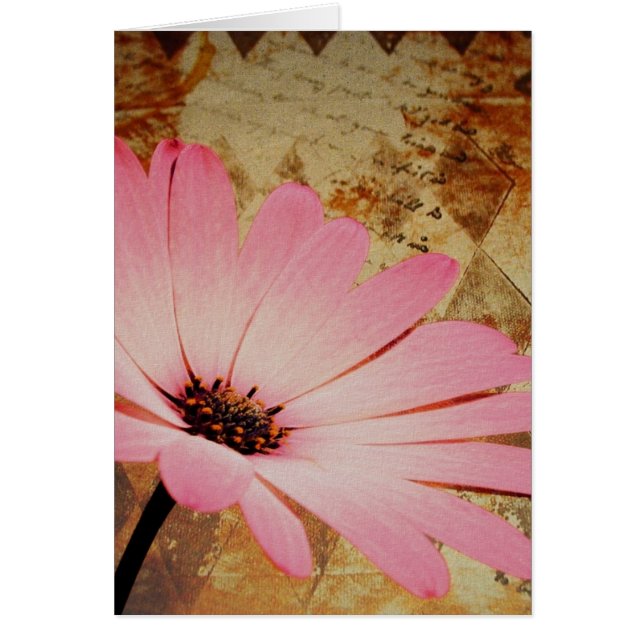 Gemengde roze bloemen (Voorkant)