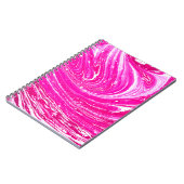 Gemengde roze ondergrond notitieboek (Linkerzijde)
