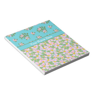Gemengde roze Rozen flessen: Notitieblok of jotter