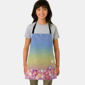 Gemengde Sakura Blossom Kimono Style Rainbow Schort (Insitu)