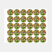 Gemengde salade labels (Vel)