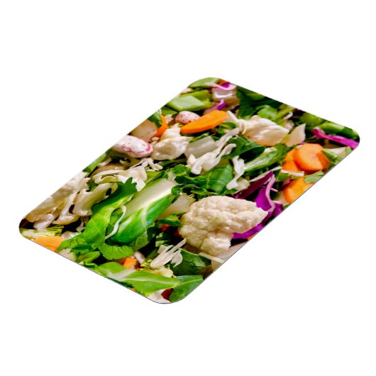 Gemengde salade magneet (Linkerzijde)