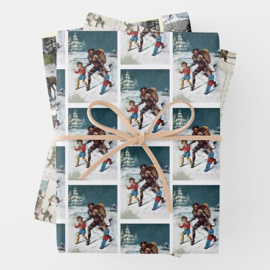 gemengde set inpakpapier vel (In situ)