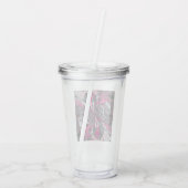 Gemengde signalen acryl drinkbeker (Achterkant)