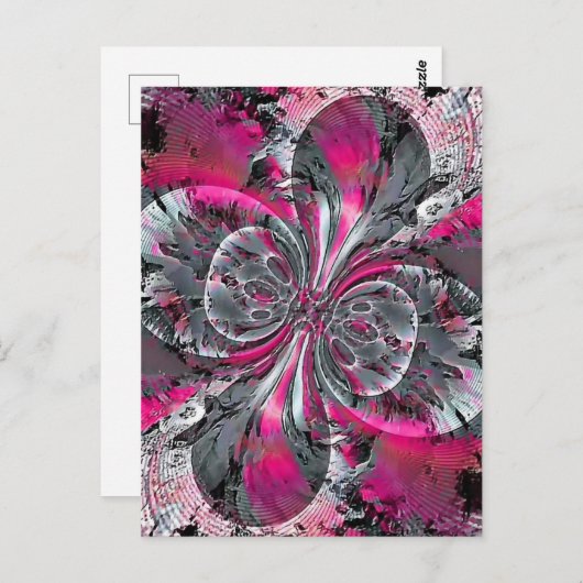 Gemengde signalen briefkaart (Voorkant / Achterkant)