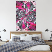 Gemengde signalen canvas afdruk (Insitu (Slaapkamer))