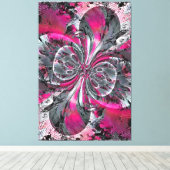 Gemengde signalen canvas afdruk (Insitu (Houten vloer))