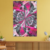 Gemengde signalen canvas afdruk (Insitu (Woonkamer))