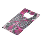 Gemengde signalen creditkaart flessenopener (Achterkant Gekanteld)