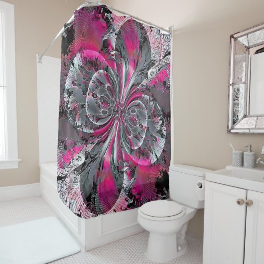 Gemengde signalen douchegordijn (In situ)