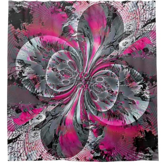 Gemengde signalen douchegordijn (Voorkant)