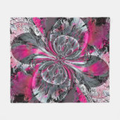 Gemengde signalen fleece deken (Voorkant (Horizontaal))