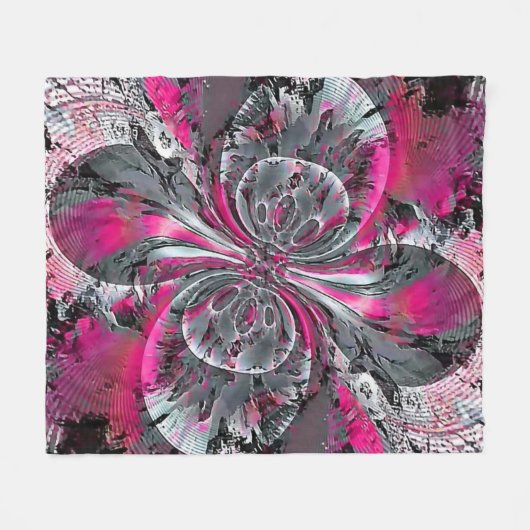 Gemengde signalen fleece deken (Voorkant (Horizontaal))