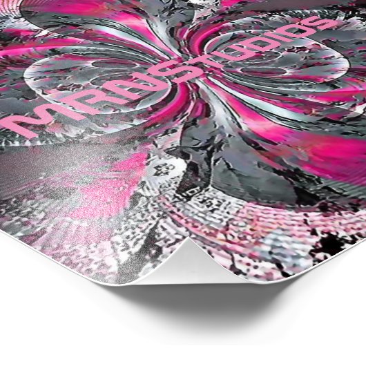 Gemengde signalen foto afdruk (Hoek)