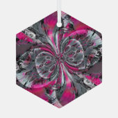 Gemengde signalen glas ornament (Achterkant)