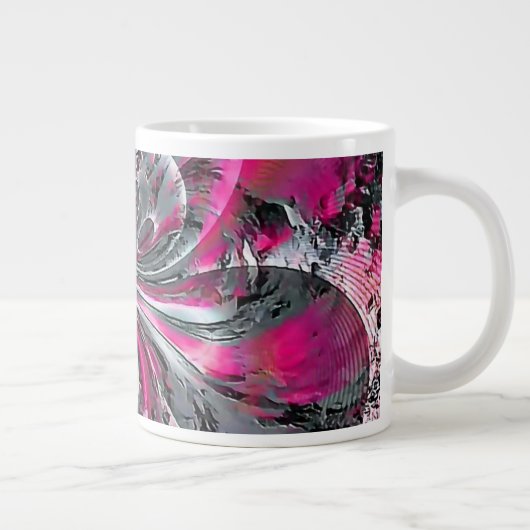 Gemengde signalen grote koffiekop (Rechts)