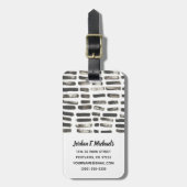 Gemengde signalen III Bagagelabel (Voorkant verticaal)