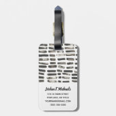 Gemengde signalen III Bagagelabel (Achterkant verticaal)