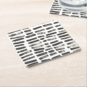 Gemengde signalen III Kartonnen Onderzetters (Schuin)