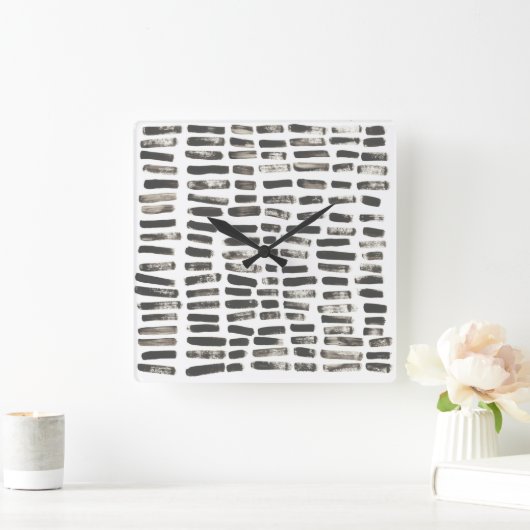 Gemengde signalen III Vierkante Klok (Huis)