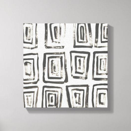 Gemengde signalen IV Canvas Afdruk (Voorkant)