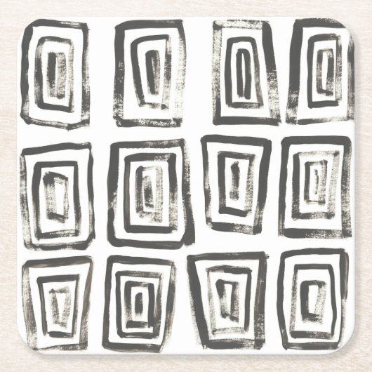 Gemengde signalen IV Kartonnen Onderzetters (Voorkant)