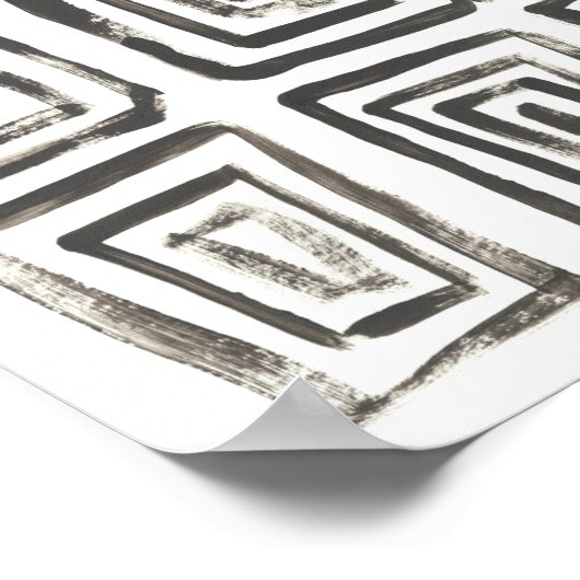 Gemengde signalen IV Poster (Hoek)