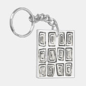 Gemengde signalen IV Sleutelhanger (Voorkant Links)