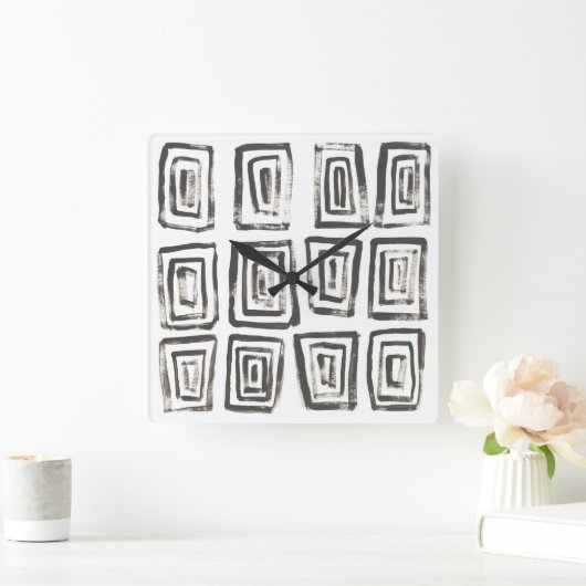 Gemengde signalen IV Vierkante Klok (Huis)