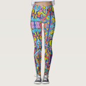 Gemengde signalen leggings (Voorkant)