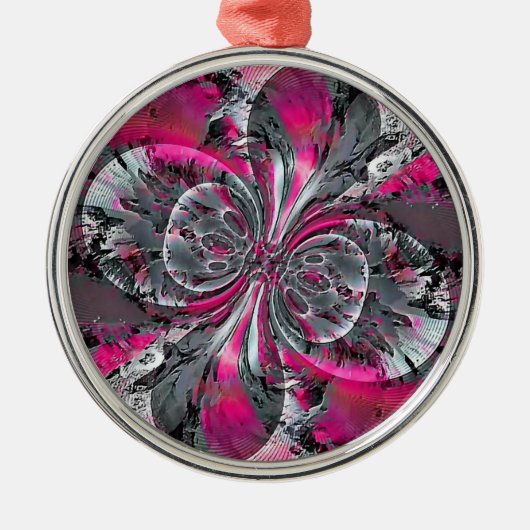 Gemengde signalen metalen ornament (Voorkant)