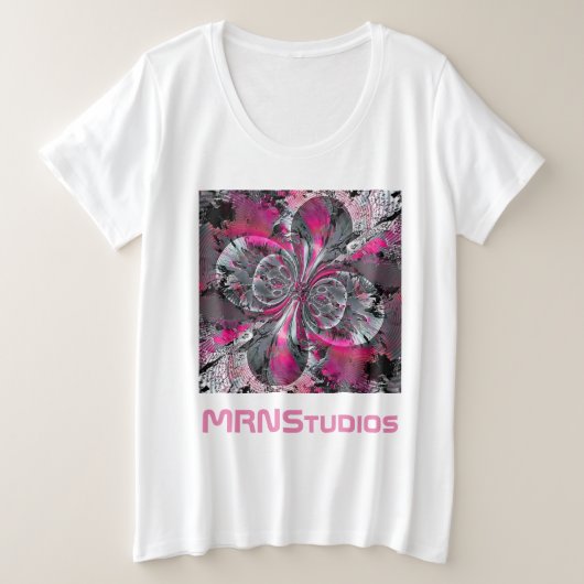 Gemengde signalen plus grootte T-shirt (Design voorkant)