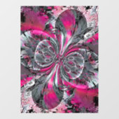 Gemengde signalen raamsticker (Vel)