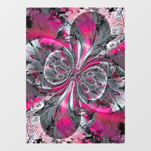 Gemengde signalen raamsticker (Vel)