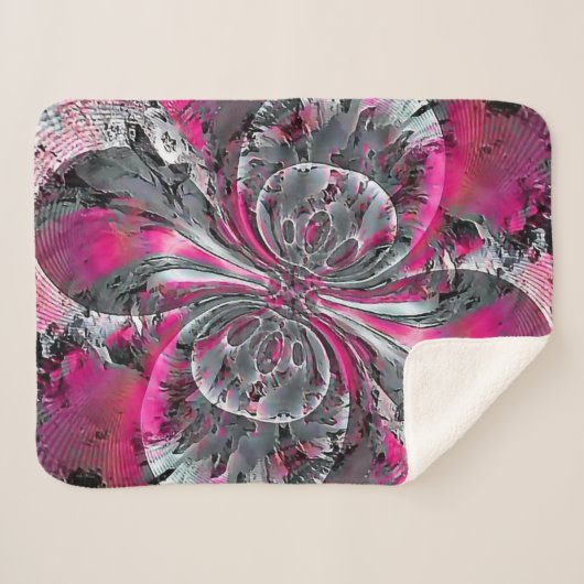 Gemengde signalen sherpa deken (Voorkant (horizontaal))