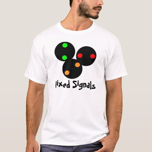 Gemengde signalen t-shirt (Voorkant)