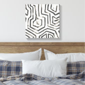 Gemengde signalen V Canvas Afdruk (Insitu (Slaapkamer))