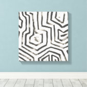 Gemengde signalen V Canvas Afdruk (Insitu (Houten vloer))