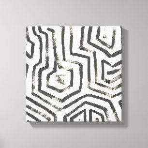 Gemengde signalen V Canvas Afdruk