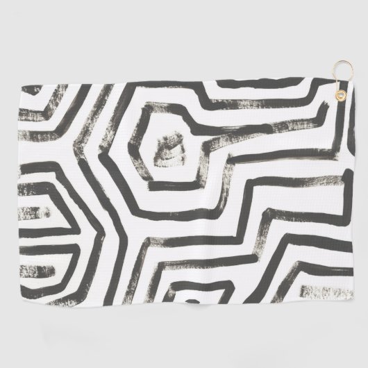 Gemengde signalen V Golfhanddoek (Horizontaal)