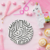 Gemengde signalen V Papieren Bordje (Feest)