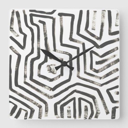 Gemengde signalen V Vierkante Klok (Voorkant)