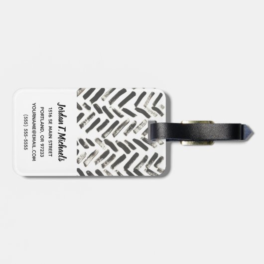 Gemengde signalen VII Bagagelabel (Achterkant horizontaal)