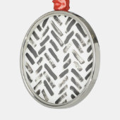 Gemengde signalen VII Metalen Ornament (Links)