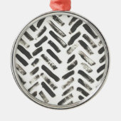 Gemengde signalen VII Metalen Ornament (Voorkant)