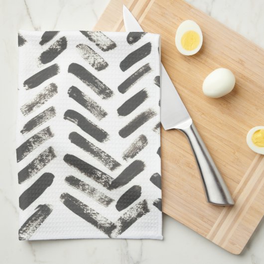 Gemengde signalen VII Theedoek (Quarter Fold)