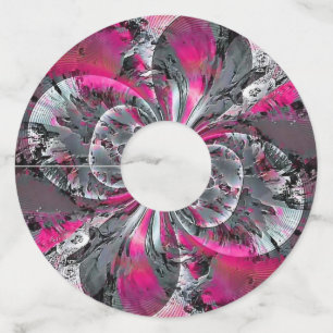 Gemengde signalen wijnglaslabel