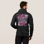 Gemengde signeersbudie hoodie (Achterkant volledig)