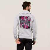 Gemengde signeersbudie hoodie (Achterkant volledig)